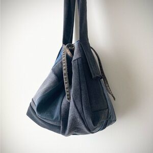joodito origami japanese boro patchwork denim bag jean slouchy hobo handbag tote